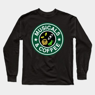 Musicals And Coffee Long Sleeve T-Shirt